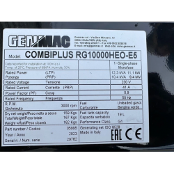 Бензиновий генератор GENMAC Combiplus RG10000HEO