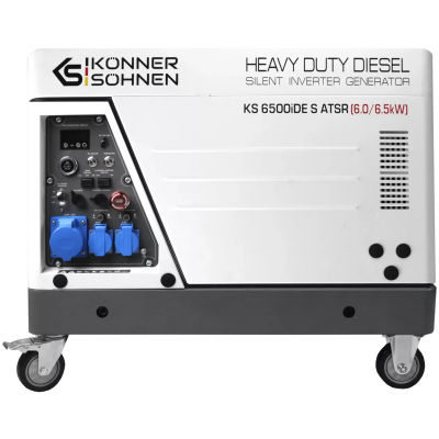 Інверторний дизельний генератор Konner&Sohnen KS 6500iDE S ATSR