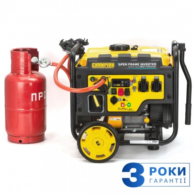 Гібридний інверторний генератор CHAMPION C4500i G (500574-UA)