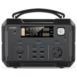 Зарядна станція Choetech BS004-EU-BK (484 Вт·год / 500 Вт)