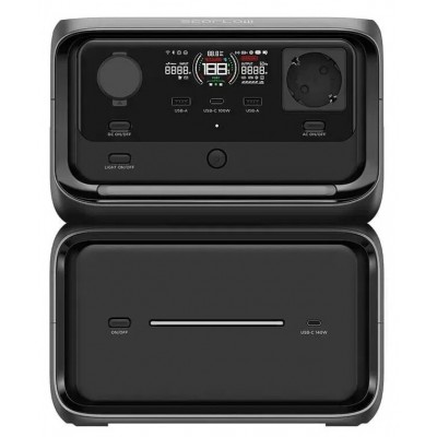Зарядна станція EcoFlow RIVER 3 Max Plus Wireless (858 Вт·год / 600 Вт)