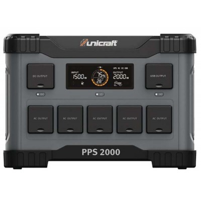 Зарядна станція Unicraft PPS 2000 (1843 Вт·год / 2000 Вт)
