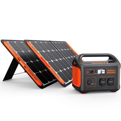 Зарядна станція Jackery Explorer 1000 (1002 Вт·год / 1000 Вт) + 2х Solarsaga 100W