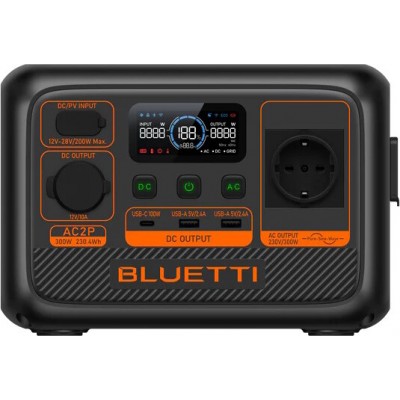Портативна електростанція BLUETTI AC2P 300W, 230.4Wh