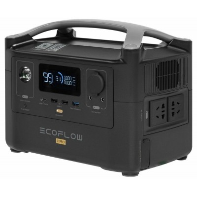 Зарядна станція EcoFlow River Pro (720 Вт·год / 600 Вт)