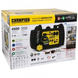 Гібридний інверторний генератор CHAMPION C4500iES G (500263-UA)