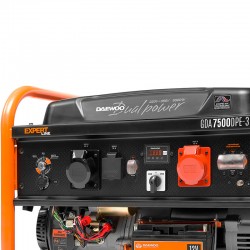 Бензиновий генератор Daewoo GDA 7500 DPE-3