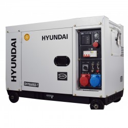 Дизельний генератор HYUNDAI DHY 8600SE-T