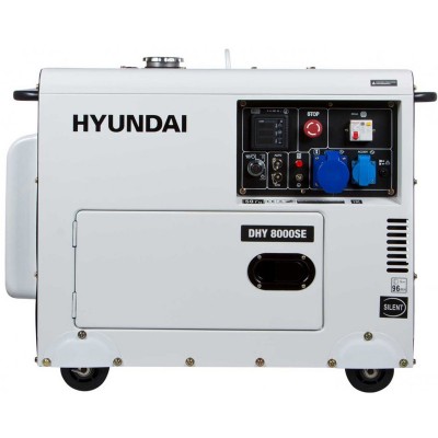 Дизельний генератор HYUNDAI DHY8000SE