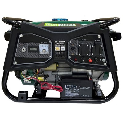Бензиновий генератор IRON ANGEL EG 3200 EM