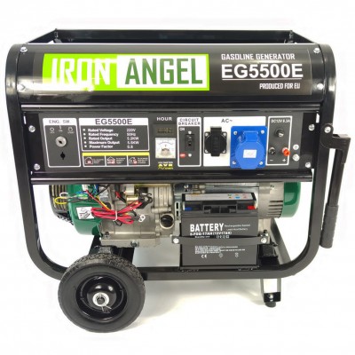 Бензиновый генератор IRON ANGEL EG5500E