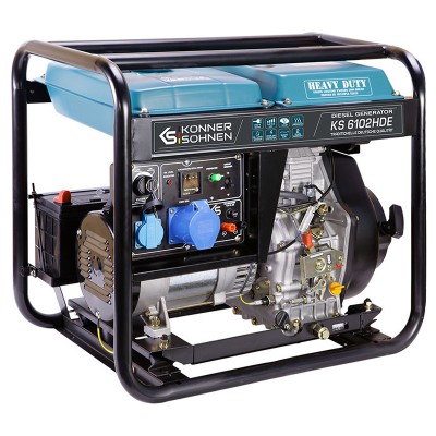 Дизельний генератор Konner&Sohnen KS 6102HDE