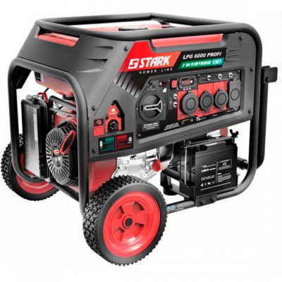 Гібридний генератор STARK LPG 6000 Profi