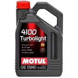 Масло MOTUL 4100 Turbolight 10W40 4L