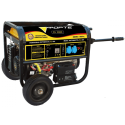 Бензиновий генератор FORTE FG 6500E