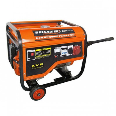 Бензиновий генератор Brigadier Professional BGP-503Е
