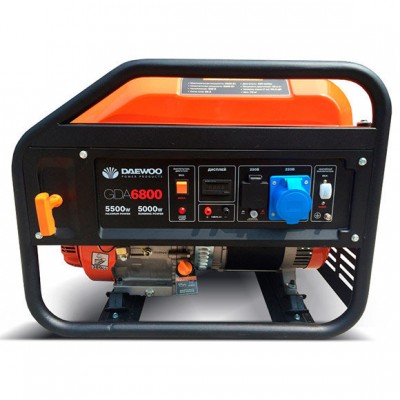 Бензиновий генератор Daewoo GDA 6800