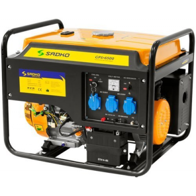 Бензиновый генератор Sadko GPS-6500E