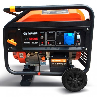 Бензиновый генератор Daewoo GDA 6800E