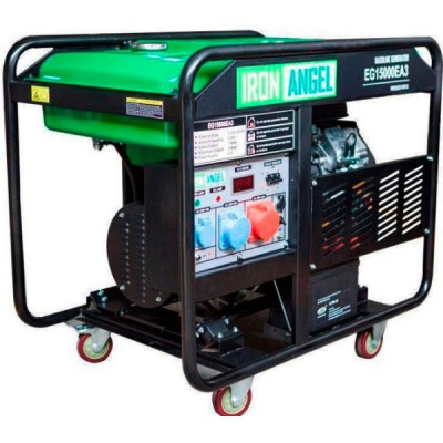 Бензиновий генератор IRON ANGEL EG 15000 EA3