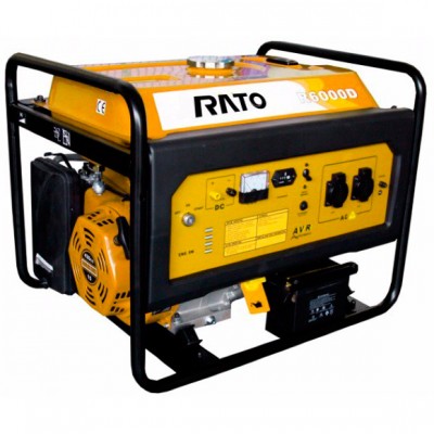 Бензиновий генератор RATO R6000D
