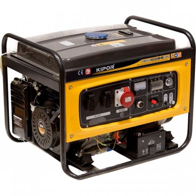 Бензиновий генератор Kipor KGE6500E3