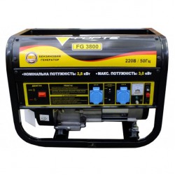 Бензиновий генератор FORTE FG3800