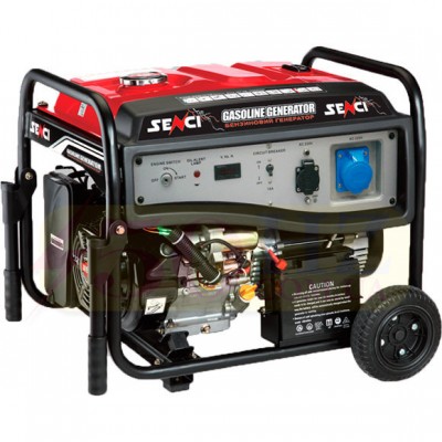 Бензиновий генератор SENCI SC8000-E