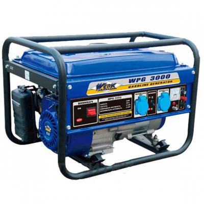 Бензиновий генератор WERK WPG 3000E