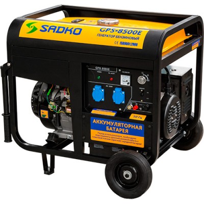 Бензиновий генератор Sadko GPS-8500Е