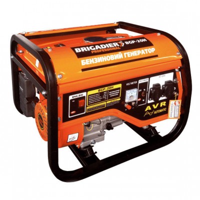 Бензиновий генератор Brigadier Professional BGP-20Н