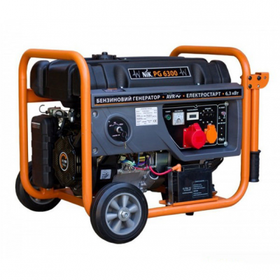 Бензиновый генератор NiK PG 6300 NEW