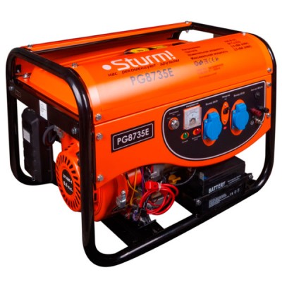 Бензиновий генератор Sturm PG8735E