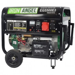 Бензиновий генератор IRON ANGEL EG 5500 E3