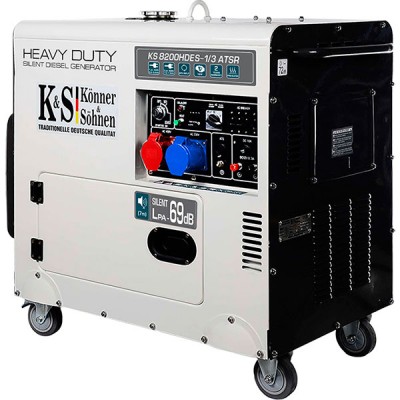 Дизельний генератор Konner&Sohnen KS 8200HDES-1/3 ATSR