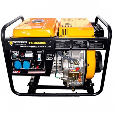 Дизельний генератор FORTE FGD6500E