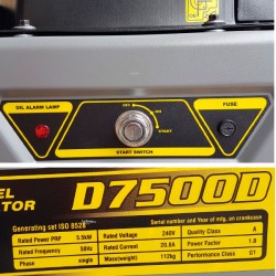 Дизельний генератор LONCIN LCD 7500 D