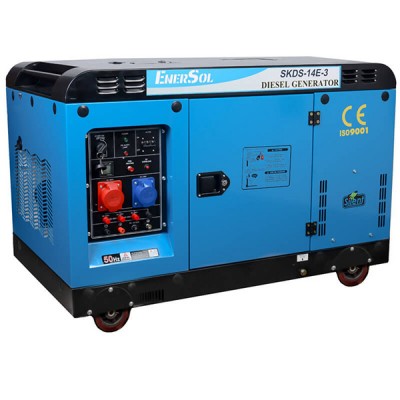Дизельний генератор EnerSol SKDS-14E-3