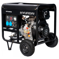 Дизельний генератор HYUNDAI DHY 6000LE