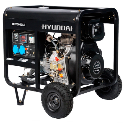 Дизельний генератор HYUNDAI DHY 6000LE