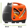 Інверторний генератор GENERGY IBIZA 1000W