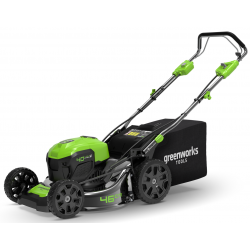 Газонокосарка акумуляторна Greenworks GD40LM46SP (2506807) (без акумулятора і ЗП) Газонокосарка акумуляторна Greenworks GD40LM46SP (2506807) (без акумулятора і ЗП)