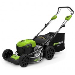 Газонокосарка акумуляторна Greenworks GD40LM46SP (2506807) (без акумулятора і ЗП) Газонокосарка акумуляторна Greenworks GD40LM46SP (2506807) (без акумулятора і ЗП)