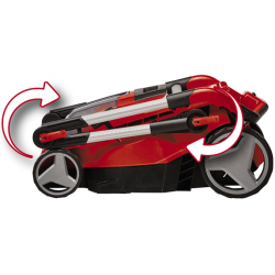 Акумуляторна газонокосарка Einhell Expert GE-CM 36/37 Li (2x3 Аг) (3413170)