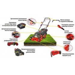 Газонокосарка бензинова Vitals Master Zp 46139n