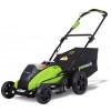 Газонокосарка акумуляторна Greenworks GD40LM45K4 з АКБ 4 Ah і ЗП (2500407UB)