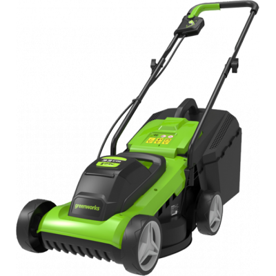 Газонокосарка акумуляторна Greenworks G24LM32K2 з АКБ 2 Ah і ЗП (2509607VA)