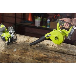Акумуляторна повітродувка Ryobi ONE + R18TB-0 (5133002915) (без акумулятора і ЗП)