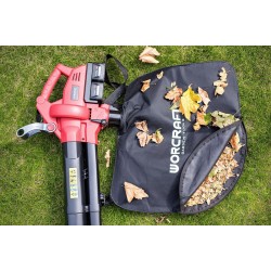 Пилосос садовий акумуляторний Worcraft CLBV-S40Li (13014) (Без акумулятора і ЗП)