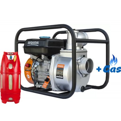 Газова мотопомпа SEQUOIA для чистої води SPP1000 ГАЗ-БЕНЗИН